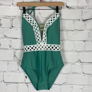 NWOT Cupshe One Piece Bathing Suit Sz M